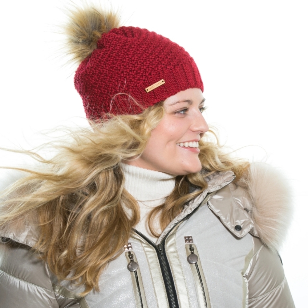 Red beanie